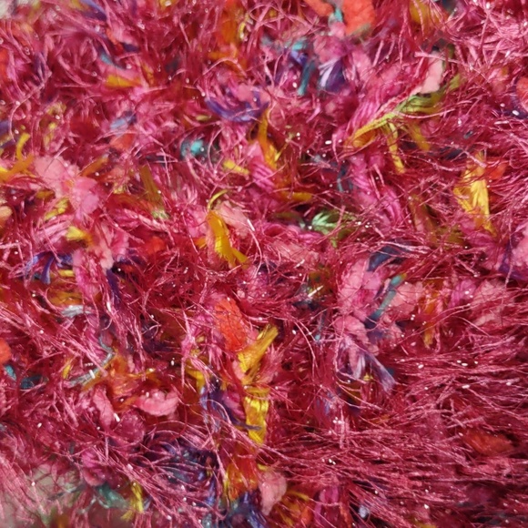 Artisan Crafted Eyelash Fringe Scarf - Picture 3 of 3